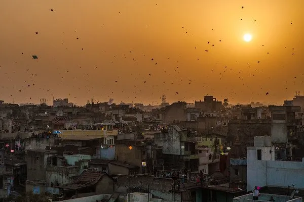 Celebrating Uttrayan in Ahmedabad